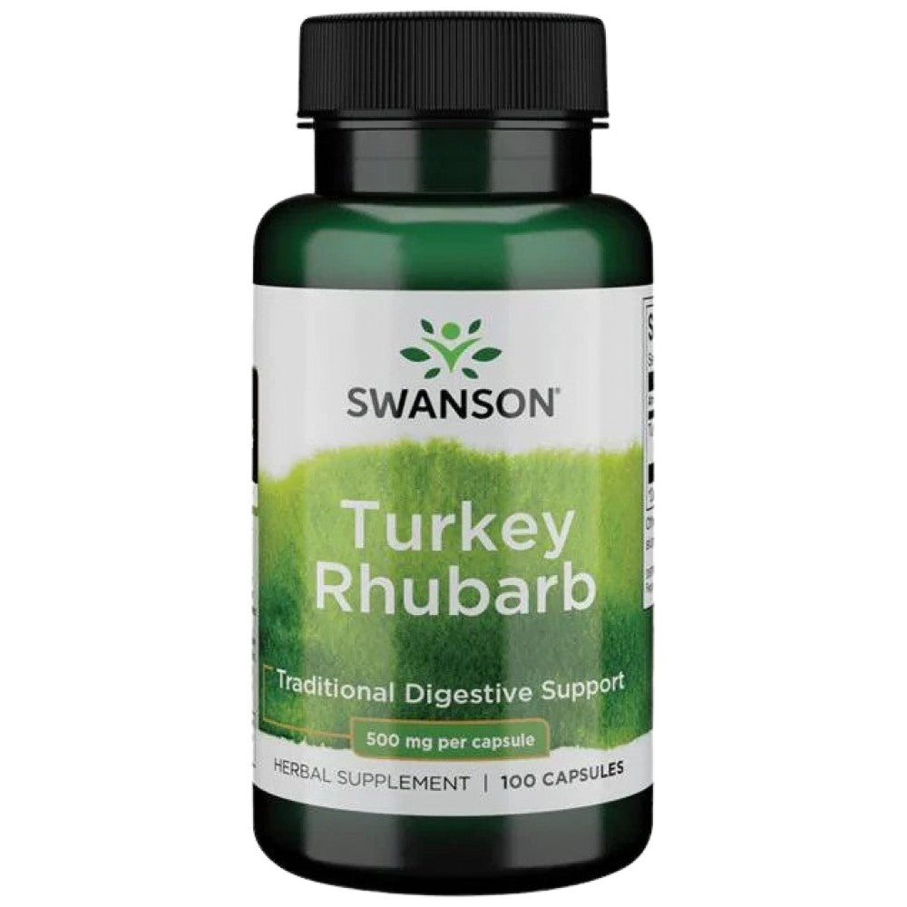 Turška rabarbara 500 mg 100 kapsul