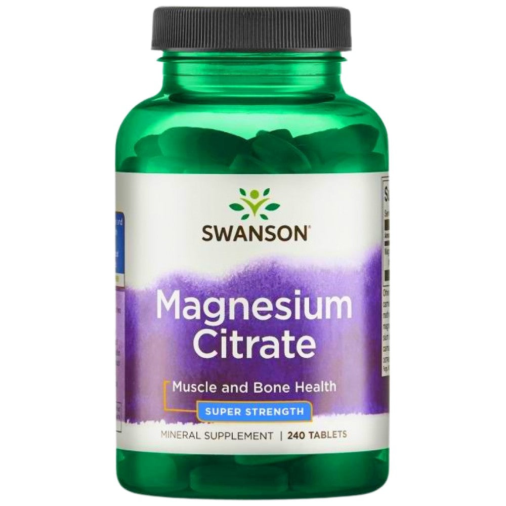 Super trdni magnezijev citrat 225 mg 240 tablete