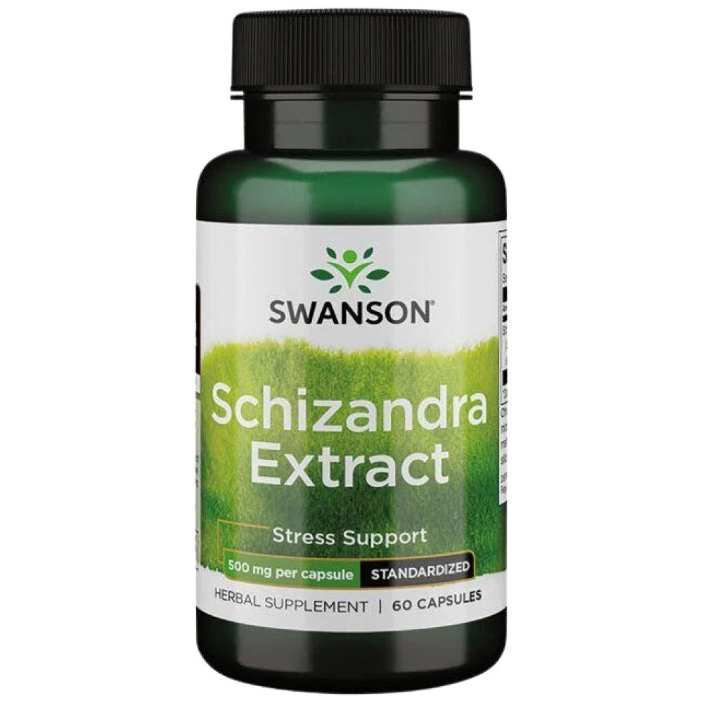 Schizandra Extract 500 mg 60 kapsul