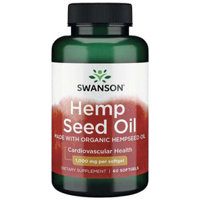 Hemp Seed Oil 1000 mg 60 Gel capsules - Nutra Best Europe