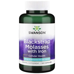 Blackstrap Molasses With Iron 29 mg 120 capsules - Nutra Best Europe