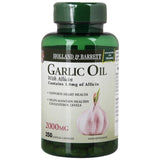 Česnovo olje z allicinom 2000 mg - 250 kapsul