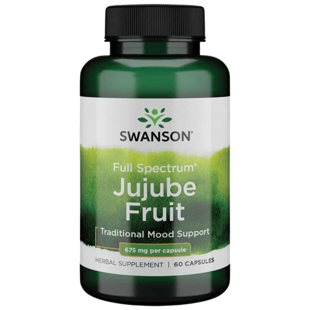 Celoten spekter jujube sadje 675 mg 60 kapsul
