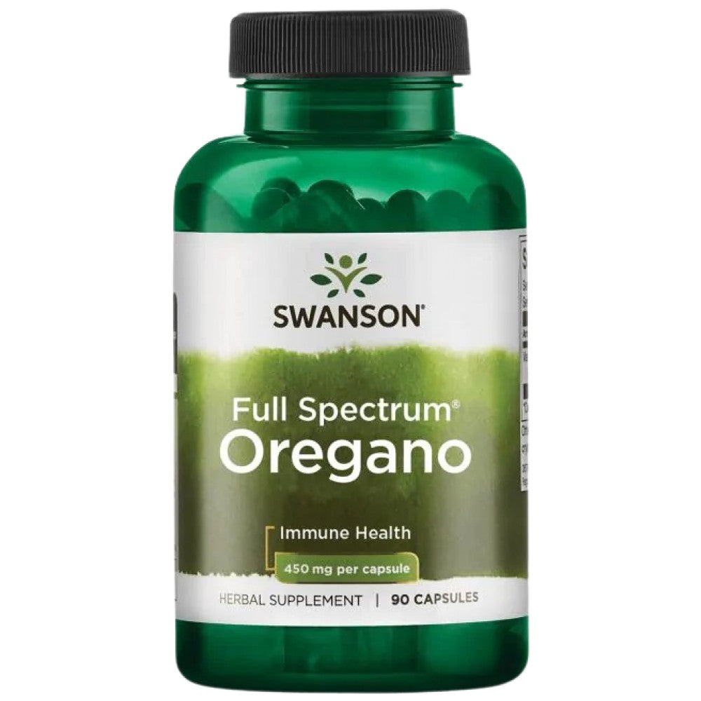 Oregano s polnim spektrom 450 mg 90 kapsul