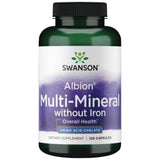 Albion Multi-Mineral brez železa 120 kapsul