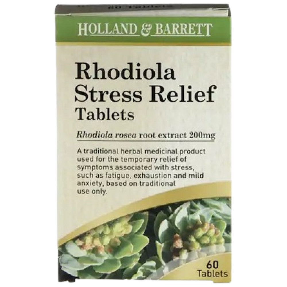 Rhodiola Stres Relief 200 mg - 60 tablet