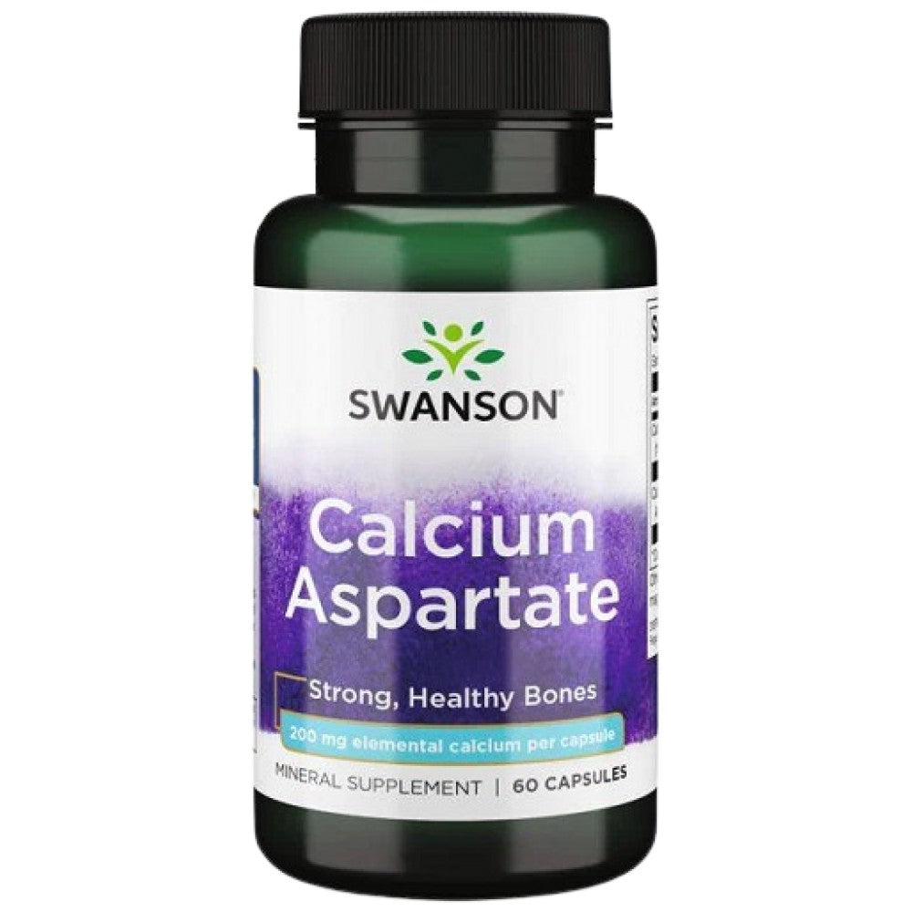 Kalcijev aspartat 200 mg 60 kapsul