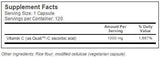 Najboljši vitamin C + Quali ™ C 1000 mg - 360 kapsul