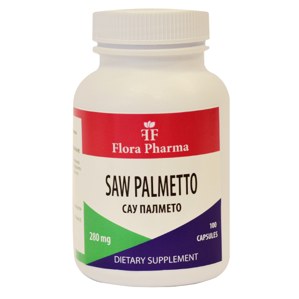 Saw Palmetto 560 mg / 100 kapsul, 50 odmerkov / kmetije flore