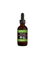 Energizirajoča zeliščna mešanica proti stresu in utrujenosti - s korejskim in sibirskim Ginsengom, Ashwagandha in Macami, 59,2 ml Global Healing