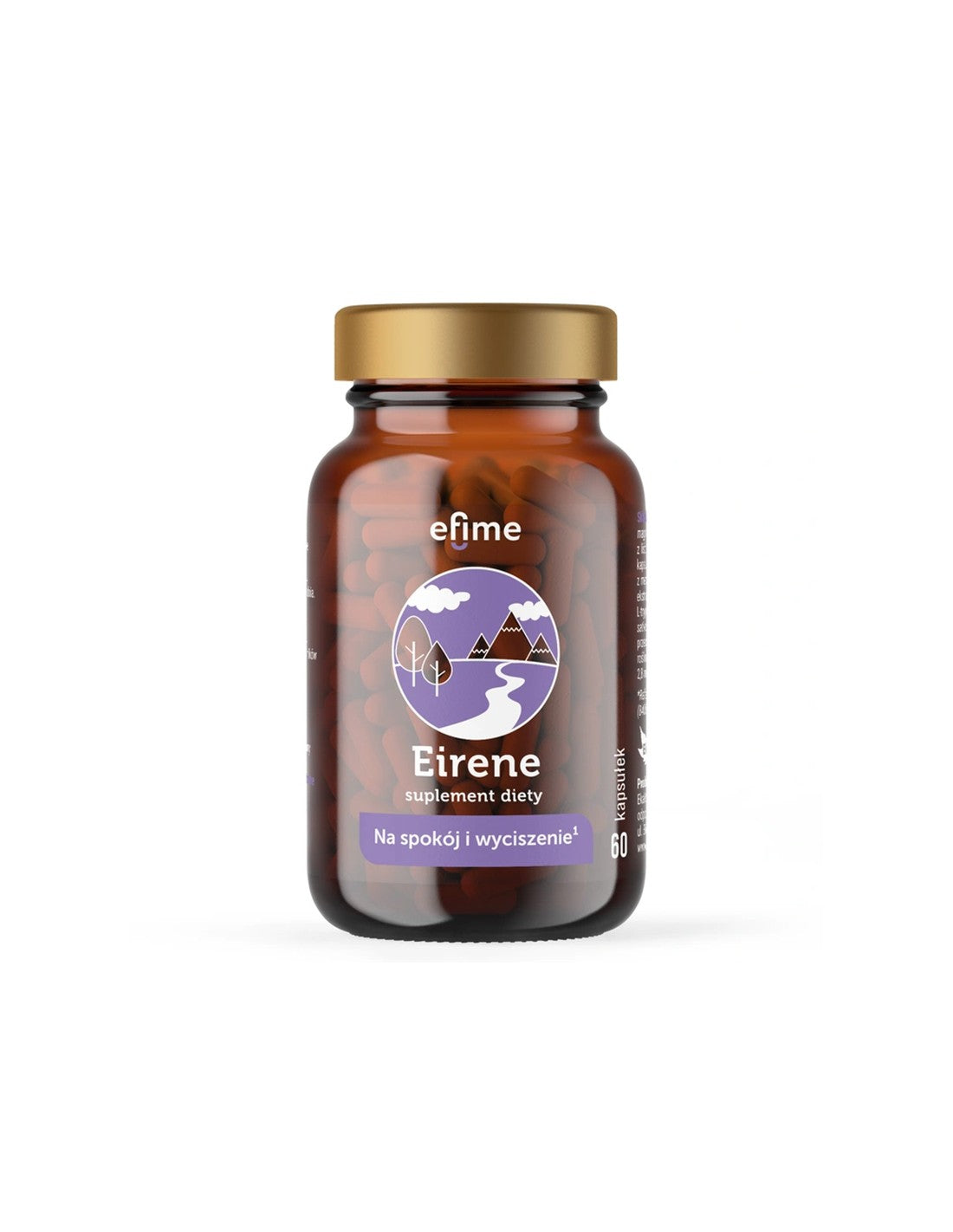 Zeliščna formula za mirnost + magnezij in vitamin B6 Efime, 60 kapsul