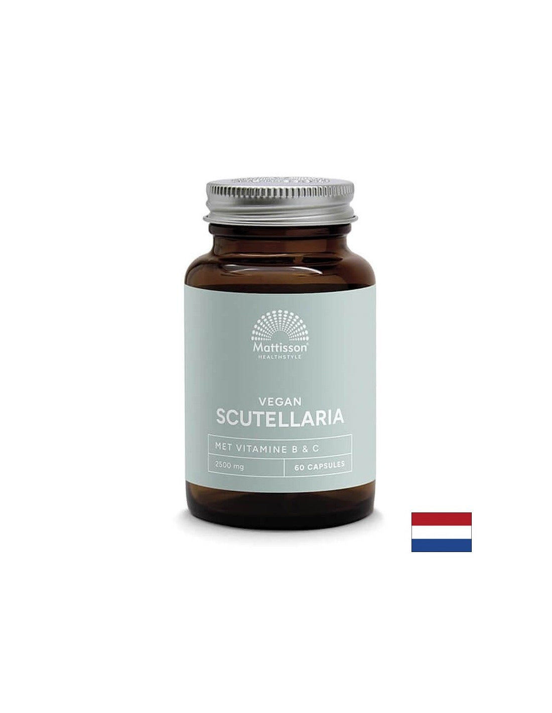 Nespečnost in imunost - Scutellaria (Shelmnik Baikalski) + vitamin B, C in kurkumin, 60 kapsul <tc>Mattisson Healthstyle</tc>