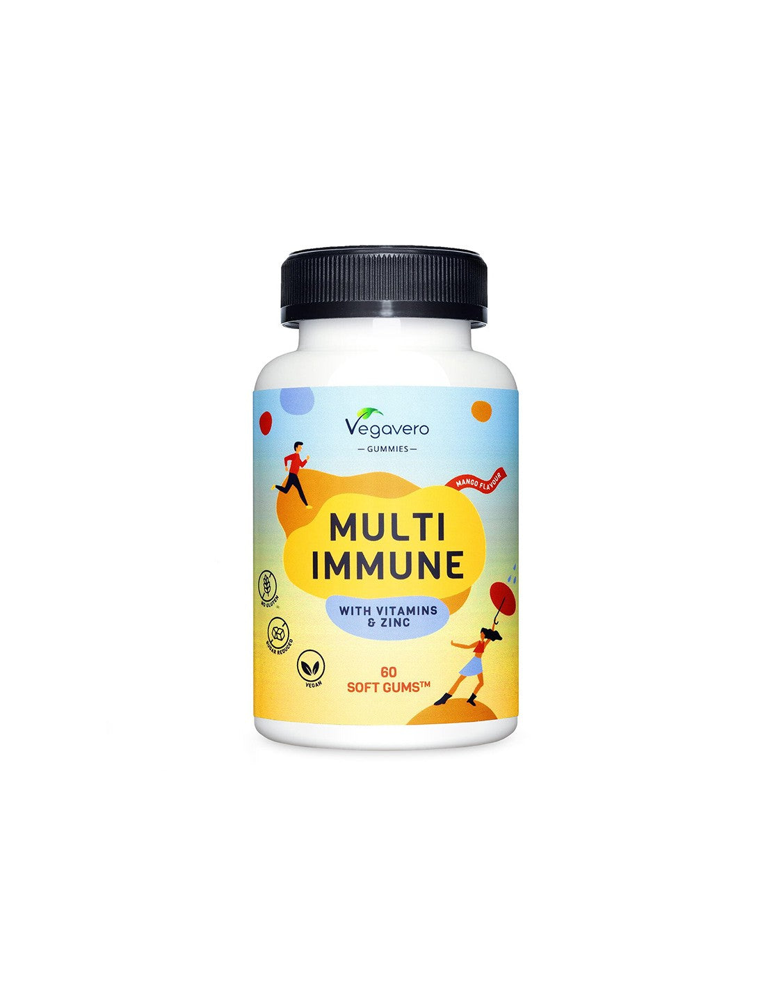 Multiimmunski gumi vitamini + cink, 60 gel tablete