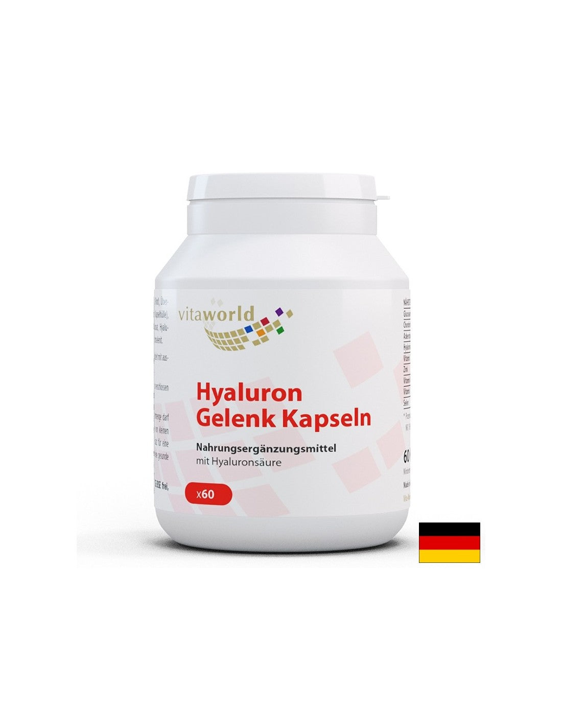 Skupna formula - hialuronska kislina, glukozamin in hondroitin, 60 kapsul