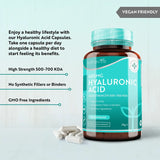 Hyaluronic Acid 600 mg / hialuronska kislina 600 mg /90 kapsul, 90 dni/ <tc>Nutravita</tc>