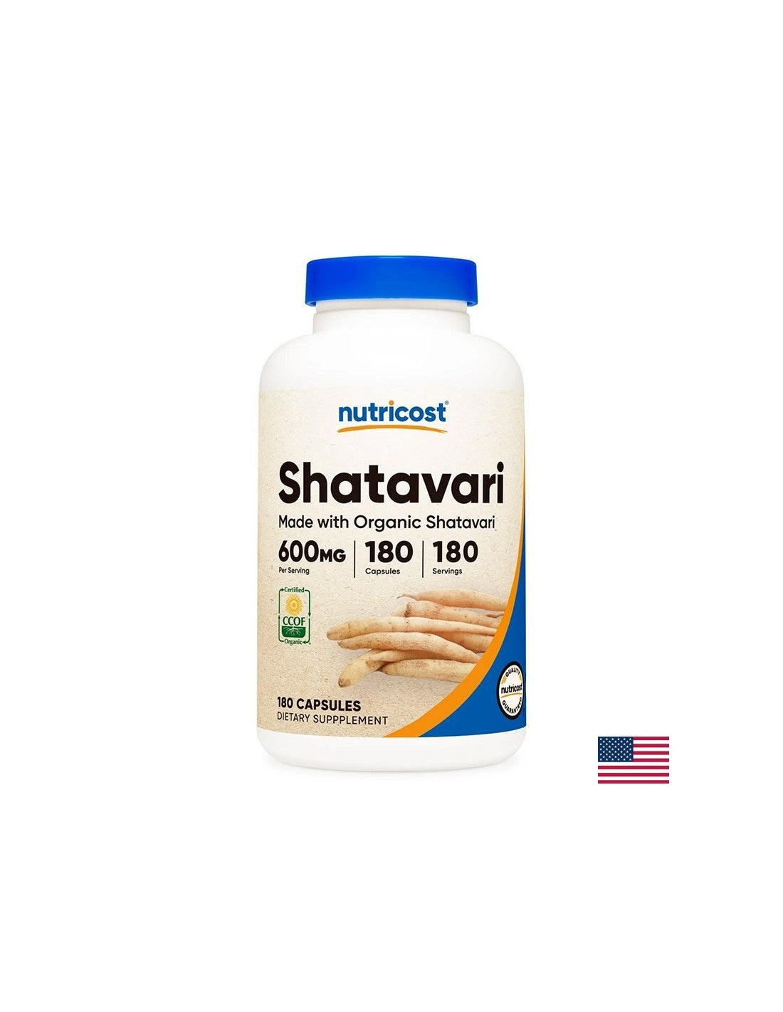 Zdravje žensk - Shatavari (korenina), 600 mg x 180 kapsul