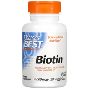 Biotin 10000 mcg - 120 capsules - Nutra Best Europe