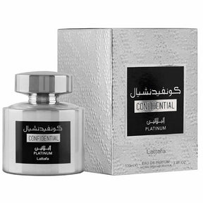 LATTAFA CONFIDENTIAL PLATINUM EDP SPRAY 100 ML - Nutra Best Europe