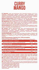 Zero kalorična omaka | Curry mango - 500 ml