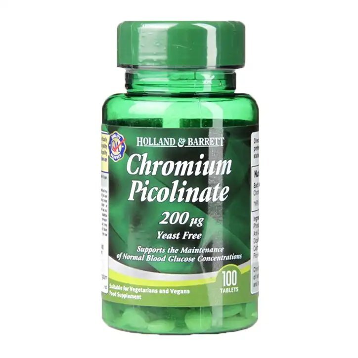 Krom picolinate 200 mcg - 100 tablet