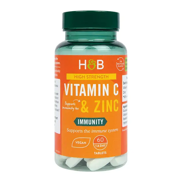 Vitamin C + cink (vitamin C + cink) 60 tablet Holland & Barrett