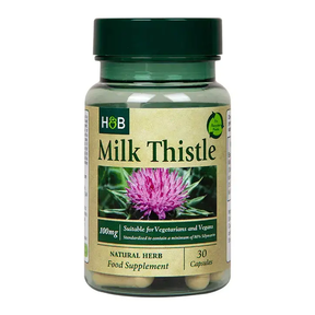 Milk thistle extract (Milk Thistle) 30 capsules HOLLAND & BARRETT - Nutra Best Europe