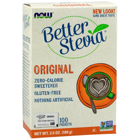 Better Stevia® Original Packets - 100 Packets - Nutra Best Europe