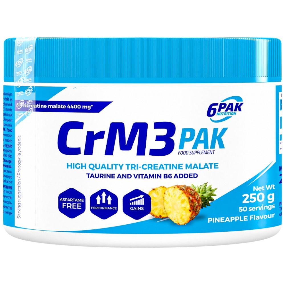 CRM3 PAK (Tri -Creatine Malate + Taurin) - 250 gramov