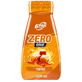 Syrup Zero - Toffee - 500 ml - Nutra Best Europe