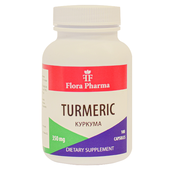 Kurkuma 700 mg (Curcuma Longa) / 100 kapsul, 50 doz / flora farma