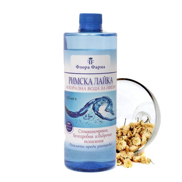 Cvetna voda iz rimske kamilice 700ml flora farma