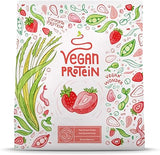 Veganska beljakovinska jagoda v prahu - 600 g, narejena v Nemčiji - Alpha Foods