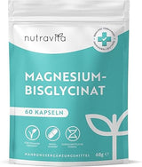 Magnezijev bisglicinat 60 kapsul 320 mg Veganski <tc>Nutravita</tc>
