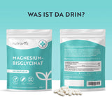 Magnezijev bisglicinat 60 kapsul 320 mg Veganski <tc>Nutravita</tc>