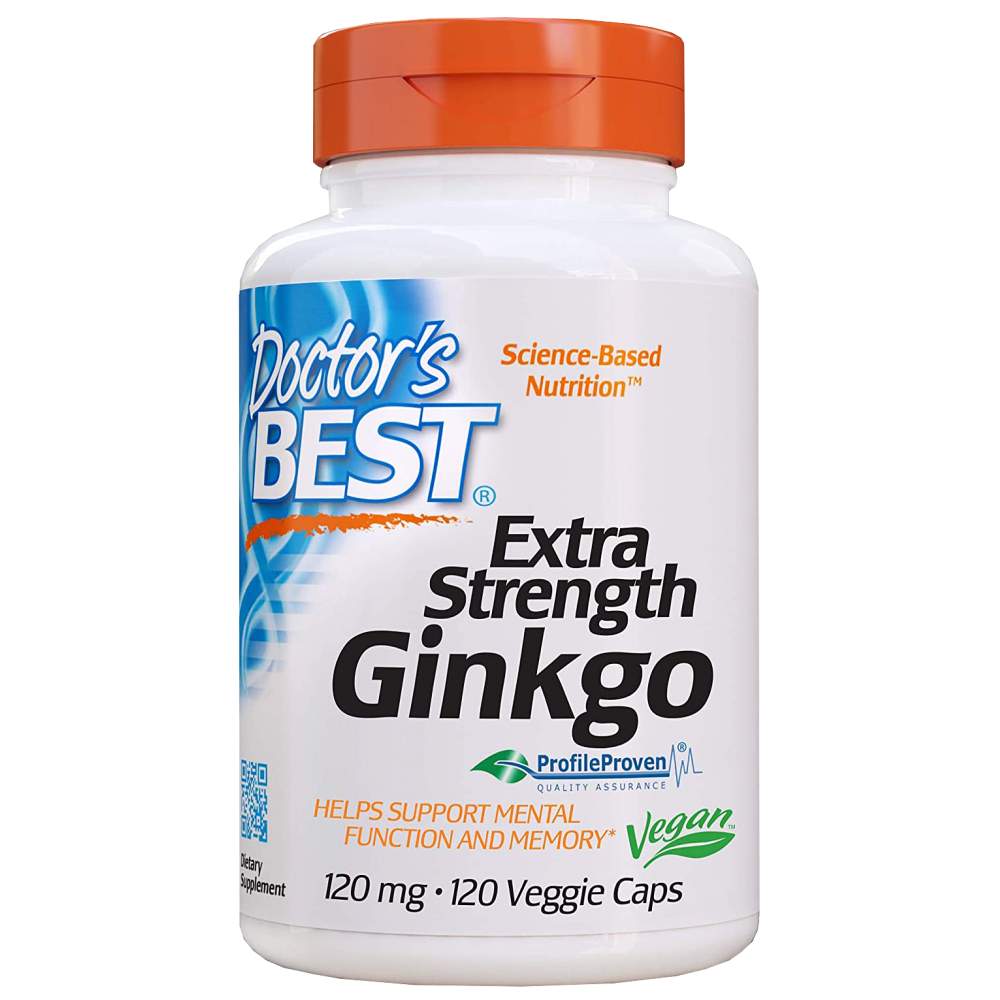 Najboljša dodatna moč Ginkgo 120 mg - 120 kapsul