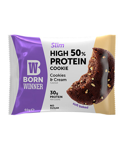 Slim 50% visok beljakovinski piškotek - 60 gramov