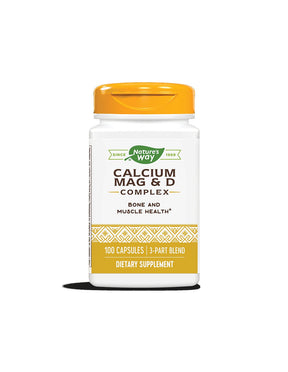 Calcium, Mag & Vit D - 100 capsules - Nutra Best Europe