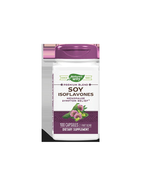 Soy isoflavones - premium formula - For menopause, 500 mg, 100 capsules - Nutra Best Europe