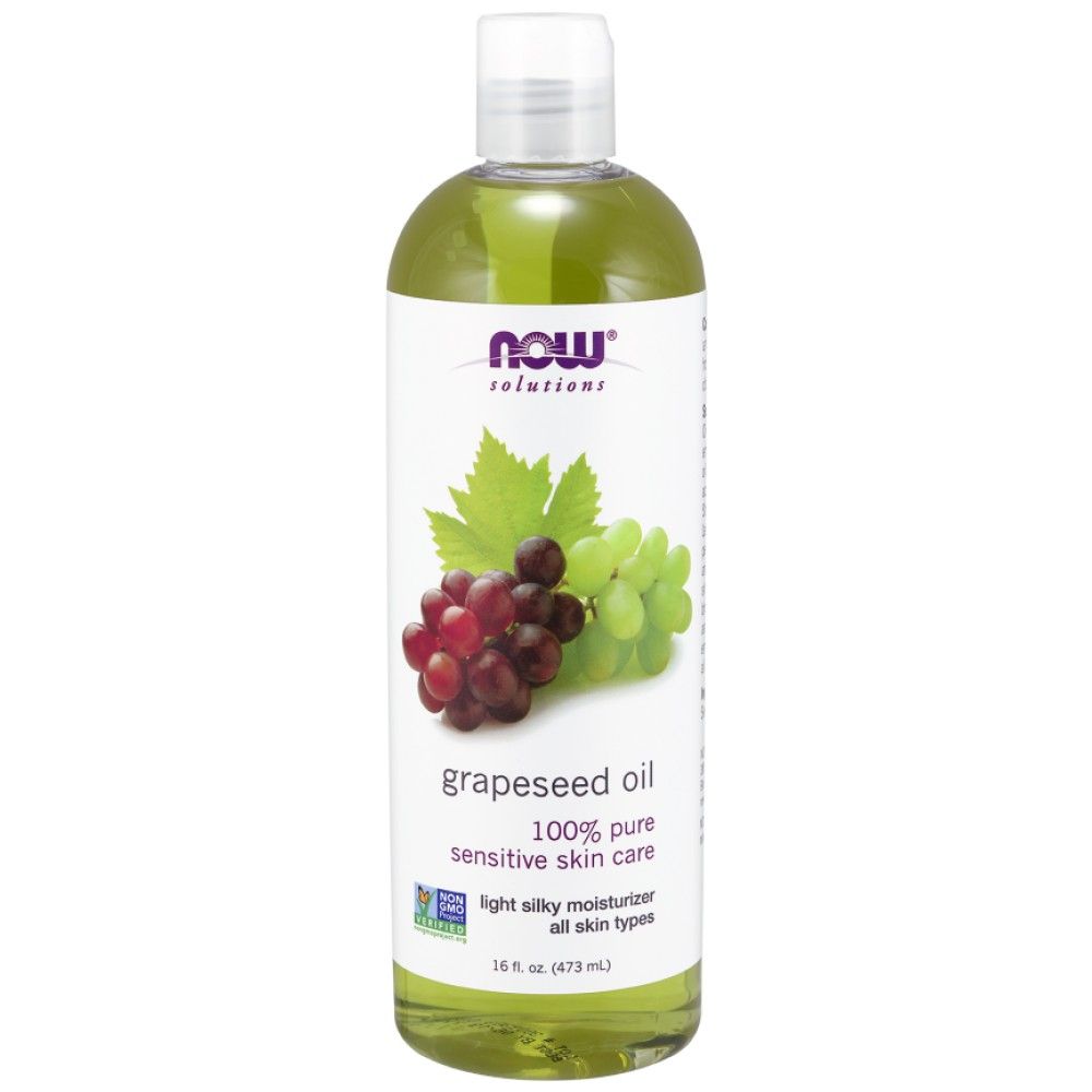 Grapeseed olje | 100% čista občutljiva nega kože - 473 ml