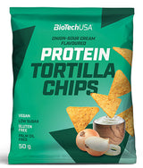 Beljakovinski tortilli čips / 50 g