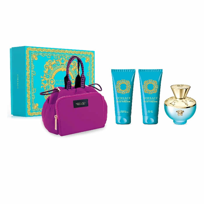 <tc>VERSACE</tc> Dylan Torquoise Eau De Toilette Spray 100 ml set 4 kosov