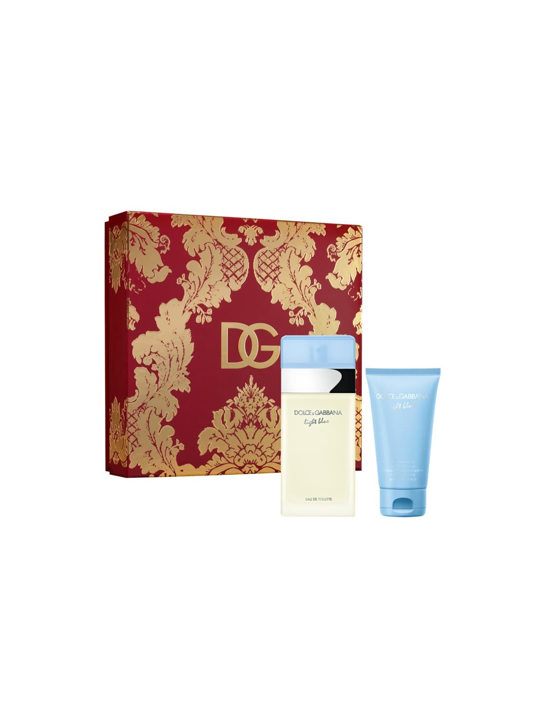 Dolce in Gabbana Dolce ter Gabbana Dolce ter Gabbana Dolce ter Gabbana Dolce in Gabbana Dolce in Gabbana Svetlo modra Pour Femme Lote 2 Piezas