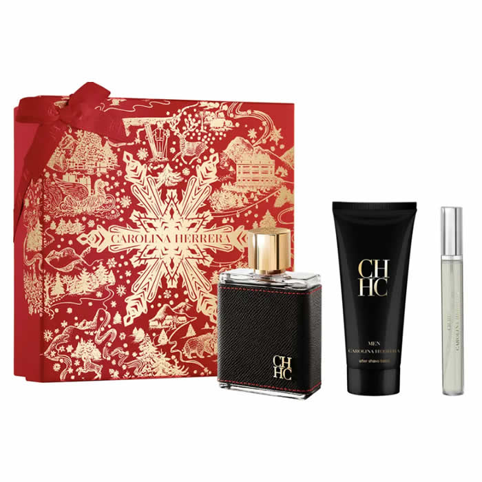 <tc>CAROLINA HERRERA</tc> Ch Men Eau De Toilette Spray 100 ml set 3 kosov