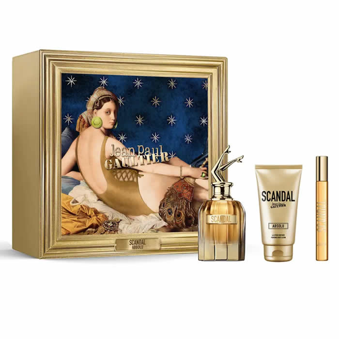 <tc>JEAN PAUL GAULTIER</tc> Scandal Absolu Parfum Concentrate Spray 80 ml Set 3 kosov