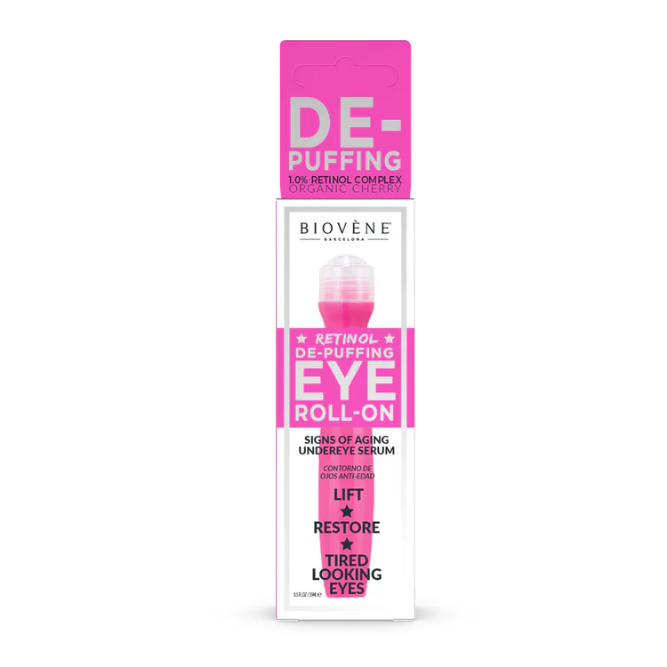 Retinol Eye Roller s češnjo, da zmanjša zabuhlost 15 ml