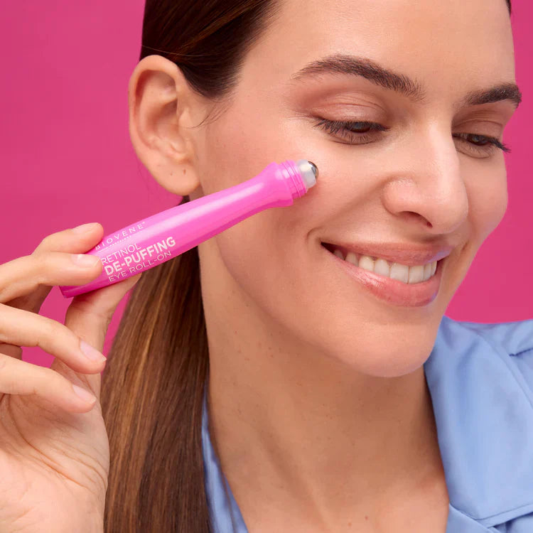 Retinol Eye Roller s češnjo, da zmanjša zabuhlost 15 ml