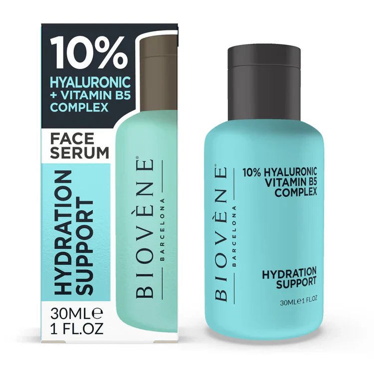 Hialuronski serum z vitaminom B5 za hidracijo in mehčanje kože 30 ml