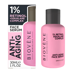 Retinol serum with squalane for smoothing wrinkles and fine lines 30 ml - Nutra Best Europe