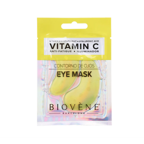 Vitamin C eye mask with grapefruit and hyaluronic acid for a fresh look 1 pair - Nutra Best Europe