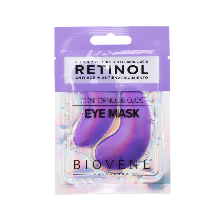 Retinol očesna maska ​​s peptidi in hialuronsko kislino za pomlajevanje 1 par